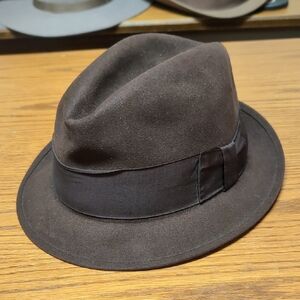 Stetson Brown Fedora Hat
